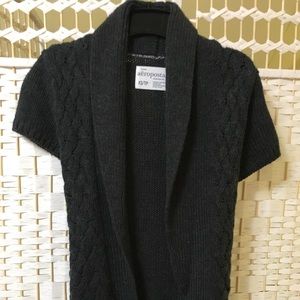 SHORT SLEEVE CARDIGAN